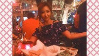 Nggak cuma suka es krim, Minzy juga suka makanan Meksiko. I loooooooooove Mexican food, tulisnya.  Foto: Istimewa