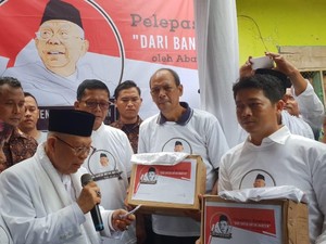 Maruf Amin: Tsunami di Banten Bukan Azab tapi Peringatan Allah