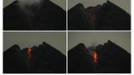 Ngeri! Guguran Lava Pijar Gunung Merapi