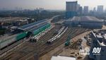 Keren! Deretan Stasiun MRT Jakarta Mulai Nampak Wujudnya