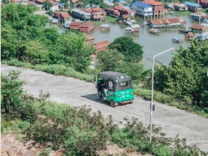 Jalan-jalan di Phnom Krom Kamboja Bisa Murah Pakai GrabTukTuk