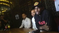 Greg Nwokolo pernah dituding menghamili pesinetron Garneta Haruni. Foto: Hanif Hawari