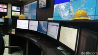 D5 Non Seismic Monitoring. Alat ini terhubung dengan pemantau tsunami seperti; tide gauge, buoy, atau GPS. Foto: Farih Maulana/detikcom