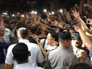 Ditemani Edy Rahmayadi, Jokowi Hadiri Perayaan Natal Nasional di Medan