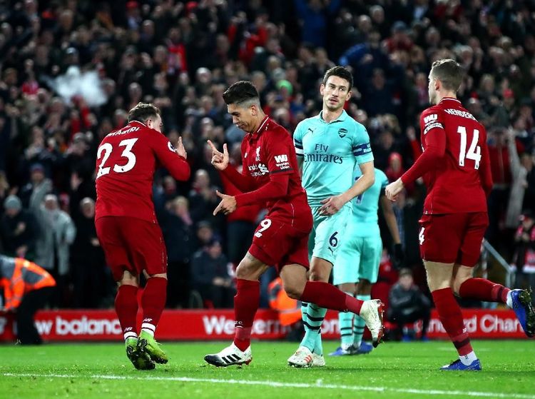 Catatan-Catatan yang Terukir di Duel Liverpool vs Arsenal