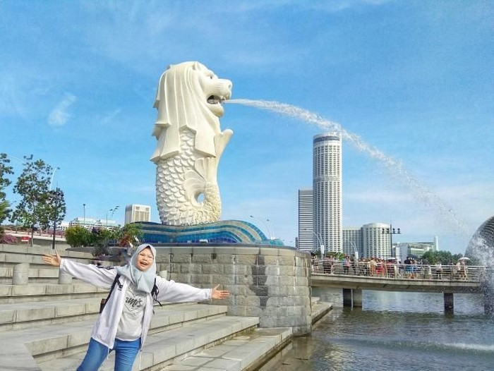 Patung Merlion Singapura
