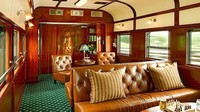Pride of Africa menghubungkan Zimbabwe, Zambia serta Tanzania dengan total jarak 2.000 mil. Perjalanan akan terasa istimewa dengan furnitur serta fasilitas yang elegan dengan biaya US$ 2.075 per malam. Istimewa/Luxatic.