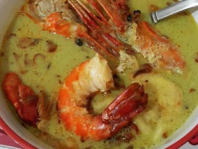 Mumpung Libur, Ayo, Sarapan Soto Udang yang Gurihnya Nendang!