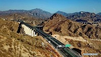 Jalan tol dengan panjang total 650 km ini menghubungkan wilayah pegunungan Hebei dengan ibukota dan provinsi-provinsi tetangganya termasuk Shanxi dan Henan. Istimewa/Xinhuanet.