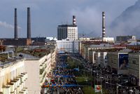 Lanskap Kota Norilsk (Getty Images)