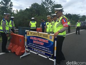 Polisi Buka Tutup Jalur Puncak Bogor Saat Libur Natal-Tahun Baru