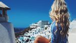 Foto: Liburannya Hannah Polites, Hot Mom yang Bikin Gagal Fokus