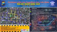 Catat, Polisi Blitar akan Tutup Sebagian Jalur di Malam Tahun Baru