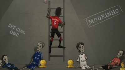 Pogba yang Trengginas Jadi Lakon di Media Sosial