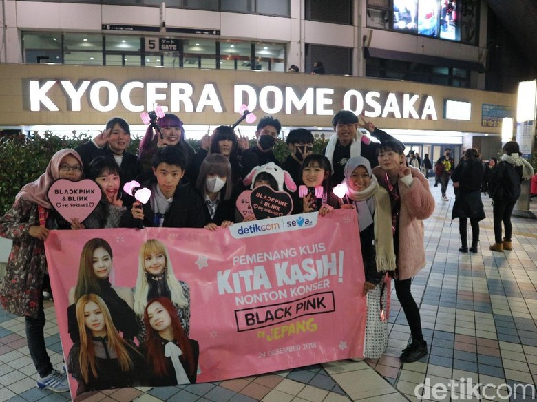Foto: Nonton konser BLACKPINK (Dok. detikHOT) Foto: Nonton konser BLACKPINK (Dok. detikHOT)