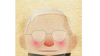 Seorang netizen memajang gambar lucu sosok Alex Ferguson sembari mengucap selamat ultah padanya. Foto: istimewa