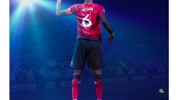 Banyak pujian bertebaran untuk Paul Pogba di media sosial seperti gambar yang satu ini. Foto: Twitter