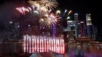 Pesta Kembang Api di Marina Bay Keren Banget