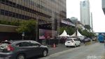 Potret Kondisi Lalin di Jalan MH Thamrin Jelang Car Free Night