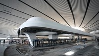 Bandara ini masih masih dalam tahap konstruksi. Istimewa/xinhuanet.