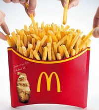 BFF Fries', French Fries Jumbo yang Bisa Dimakan 3 Orang