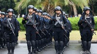 Personel gabungan ini dikerahkan untuk memastikan situasi di Jakarta tetap aman dan kondusif.