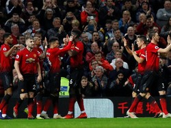 Ini menjadi kemenangan ketiga beruntun yang dibuat MU di bawah manajer interim Ole Gunnar Solskjaer. Namun MU belum bisa beranjak dari posisi enam klasemen Liga Inggris. Reuters/Phil Noble.