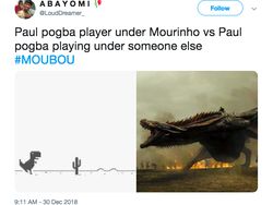 Pogba yang Trengginas Jadi Lakon di Media Sosial