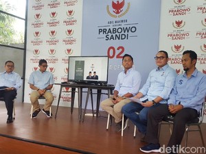 Dana Kampanye Prabowo-Sandi Rp 54 Miliar, Terpakai Rp 46,6 Miliar