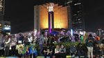Potret Keramaian Bundaran HI Jelang Pergantian Tahun