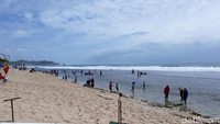 Inilah Pantai Sepanjang yang cantik. Letaknya ada di Dusun Ngasem, Desa Kemadang, Kecamatan Tanjungsari, Kabupaten Gunungkidul (Pradito/detikTravel)