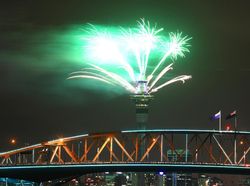 Warna-warni Kembang Api di Malam Pergantian Tahun