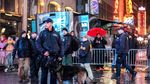 Foto: Warga Padati Times Square New York di Malam Tahun Baru 2019
