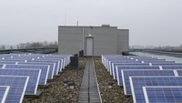 Panel surya adalah cara mendapatkan energi yang efisien dan mudah. Istimewa/Inhabitat.