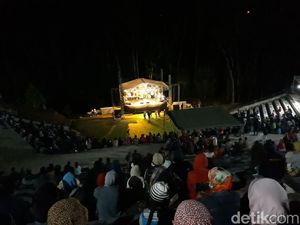 Meriahnya Tahun Baru di Desa Wisata Nglanggeran, Gunungkidul
