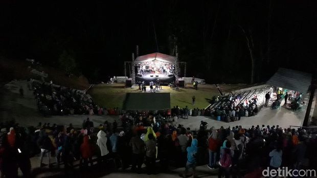 Meriahnya Tahun Baru di Desa Wisata Nglanggeran, Gunungkidul