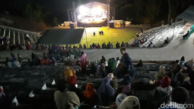 Malam Tahun Baru 2019 di Nglanggeran, Gunungkidul