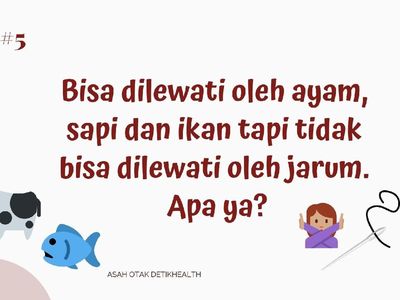 Tebak-tebakan Awal Tahun, Bisa Jawab Semuanya?