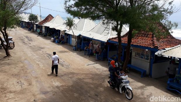 Pantai Gunungkidul Sepi Saat Tahun Baru, Pedagang Mengeluh