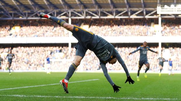 Vardy sudah mengemas tujuh gol di Liga Primer Inggris musim ini.