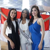 Untuk pertamakalinya tiga wakil Indonesia dari ajang Puteri Indonesia berhasil masuk ke babak semifinal di ajang kontes kecantikan dunia. Tiga wanita cantik yang menorehkan prestasi itu adalah Puteri Indonesia Pariwisata 2018 Wilda Octaviana Situngkir, Puteri Indonesia Lingkungan 2018 Vania Herlambang dan Puteri Indonesia 2018 Sonia Fergina Citra. Foto: Dok. Yayasan Puteri Indonesia