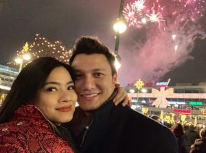 Potret Keluarga Titi Kamal Rayakan Malam Tahun Baru di Jerman