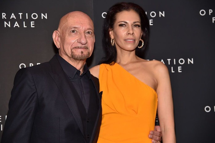 NEW YORK, NY - AUGUST 16:  Ben Kingsley and Daniela Lavender attend the Operation Finale New York Premiere at Walter Reade Theater on August 16, 2018 in New York City.  (Photo by Theo Wargo/Getty Images)