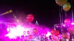 Foto: 1.500 Balon Tahun Baru Terbang di Candi Borobudur