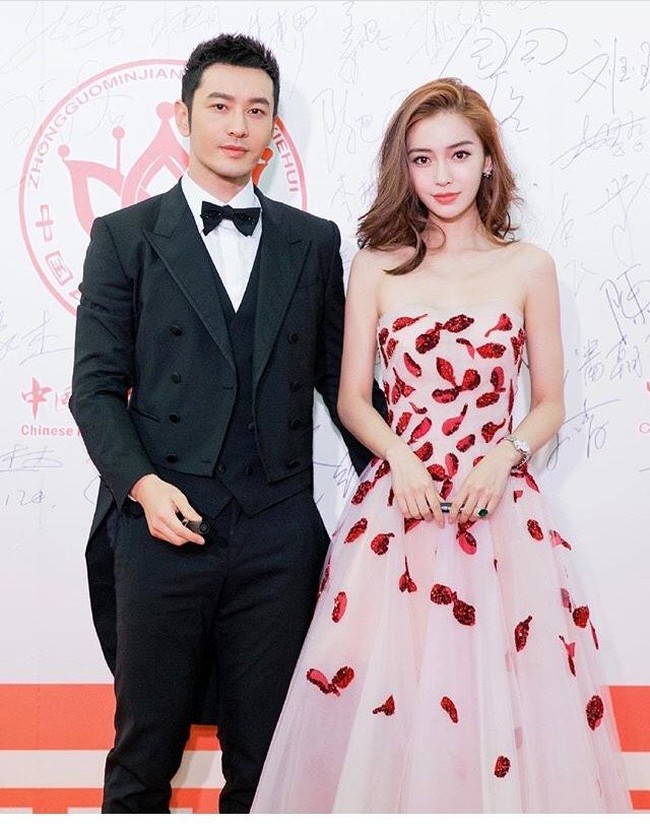 Pasangan aktor dan aktris asal China ini mengonfirmasi hubungan asmara mereka pada 2014. Padahal, keduanya sudah berkencan sekitar lima tahun sebelumnya. Foto: Instagram/@angelababyct