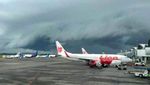 Potret Awan Ombak Kumulonimbus yang Bikin Heboh di Makassar