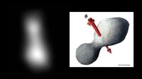 NASA memperkirakan Ultima Thule berbentuk seperti pin boling.