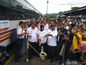 KA Baru Sampai Banjar, Bus Wisata Disiapkan ke Pangandaran