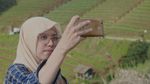 Foto: Bukan di Ubud, Ini Terasering di Majalengka