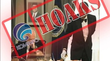 Foto Prabowo di dinding pemimpin luar negeri. Faktanya itu bukan foto asli. Foto: Dok. Kemenkominfo